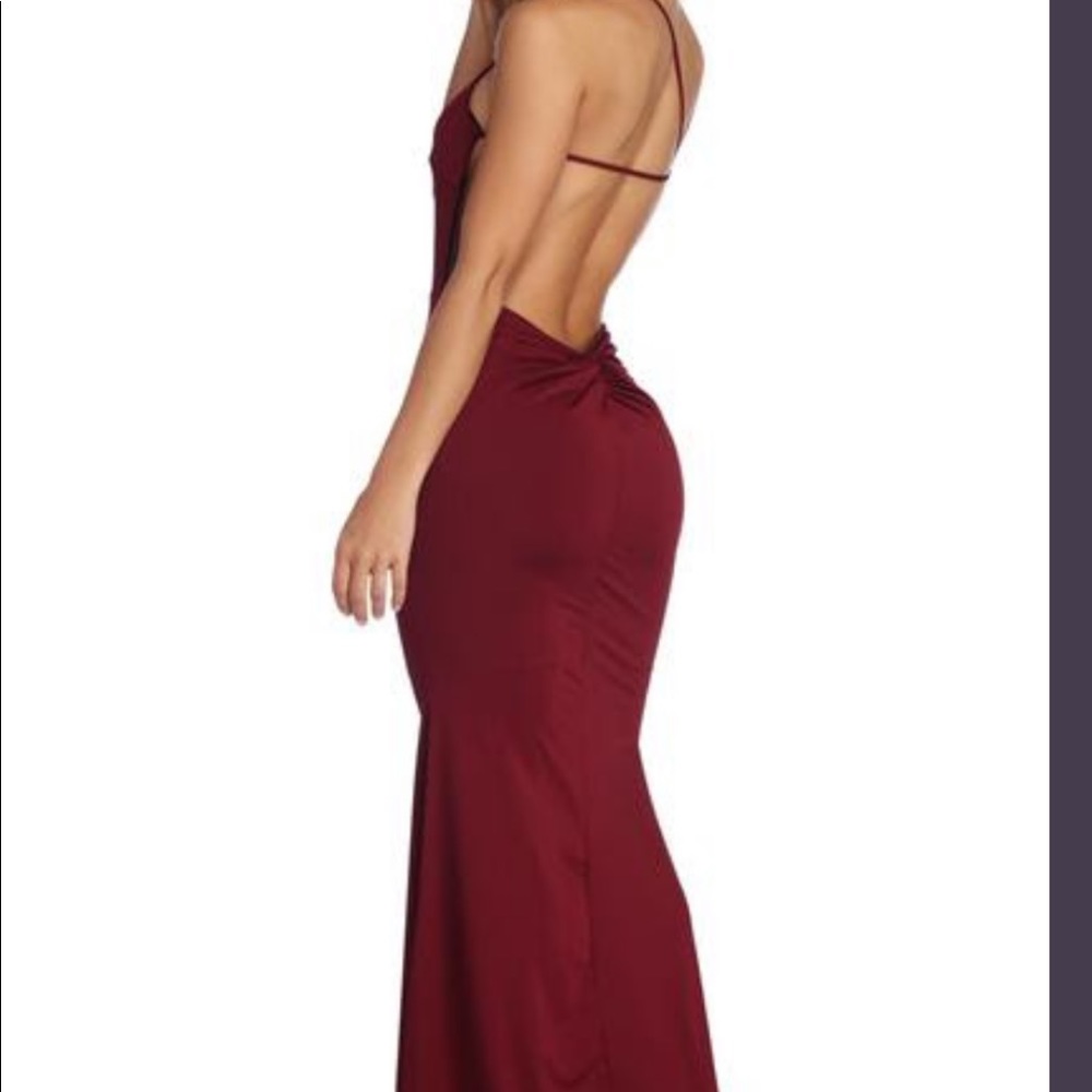 Windsor Dress Long with Open Back